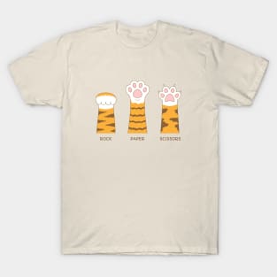 Rock Paper Scissors Cats T-Shirt